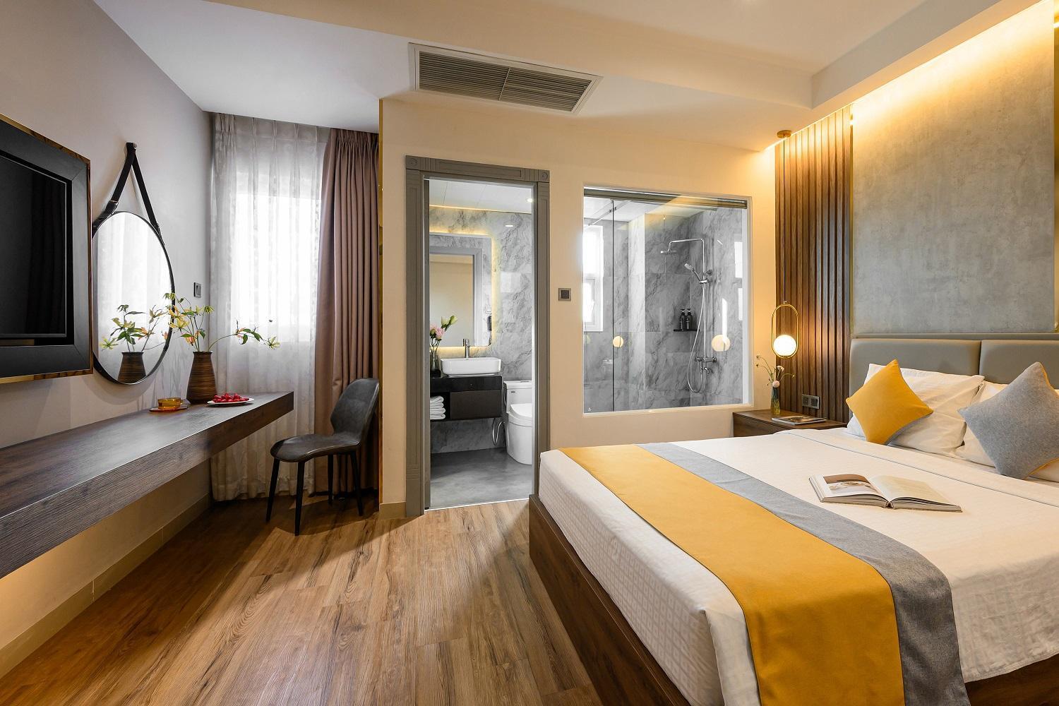 Acnos Hotel Ho Či Minovo Město Exteriér fotografie